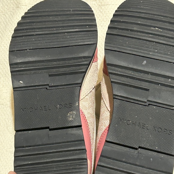 Michael Kors Allie Stride Trainer Sneaker Dusty Rose Size 5.5 - Picture 8 of 8